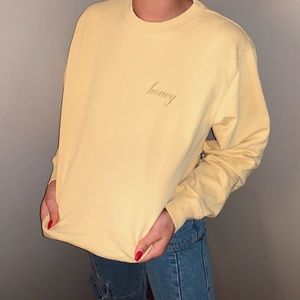 Brandy Melville Honey Sweatshirt